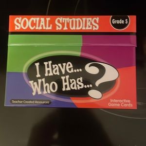 I have… who has? Game